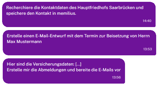 KI-Assistent Chat Interface